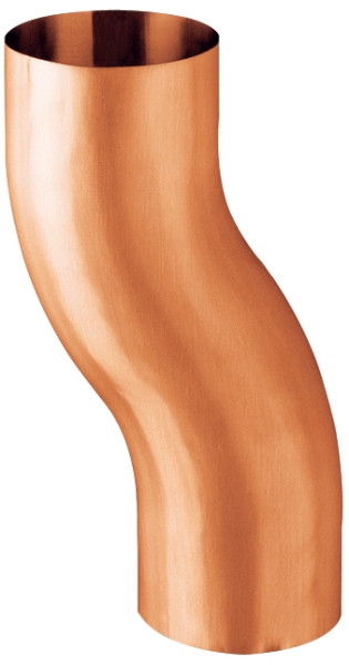 Kupfer Etagenbogen DN100