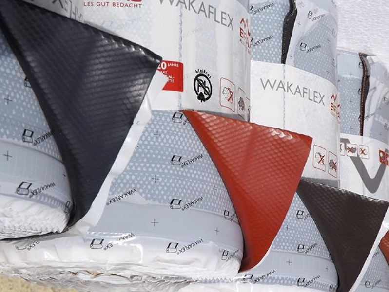 Braas Wakaflex 10m Rolle Schwarz