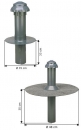 FLECK Flachdach-Sanitärlüfter PVC-Flansch
